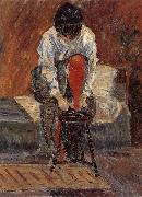 Paul Signac Red silk stockings Spain oil painting artist